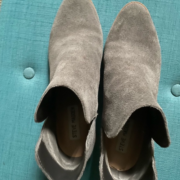 Steve Madden Suede Ankle Boots - Picture 3 of 8